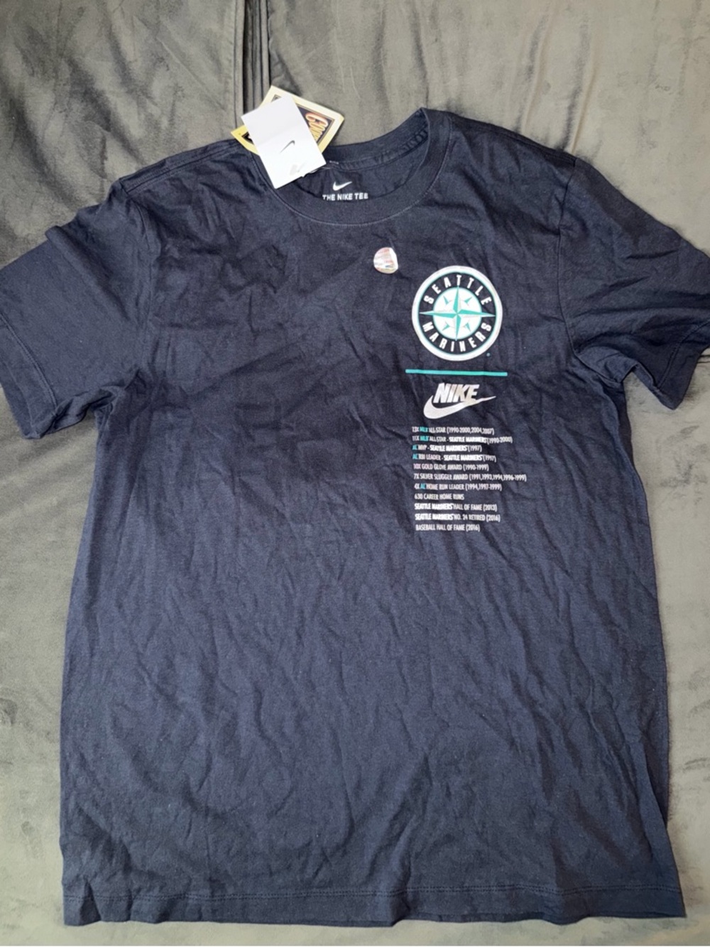 Men's Seattle Mariners Ken Griffey Jr. Nike Navy Tee Size Men’s Medium